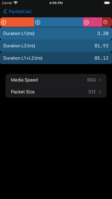 PacketCalc screenshot 3