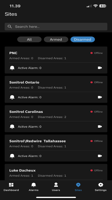 PACOM VIGIL CORE Manager screenshot 3