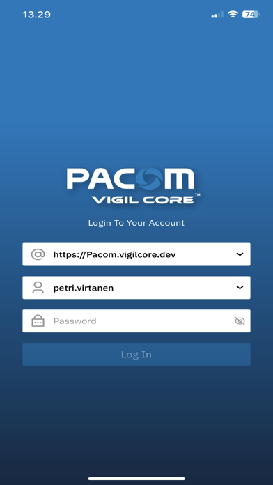 PACOM VIGIL CORE Manager screenshot 5
