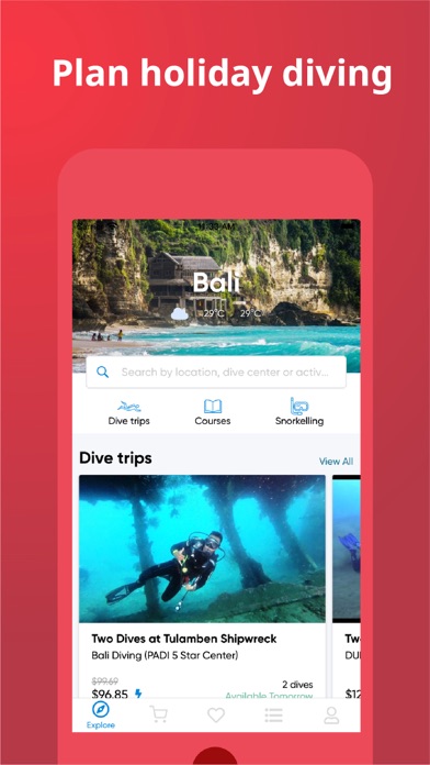 PADI Adventures: book diving screenshot 2