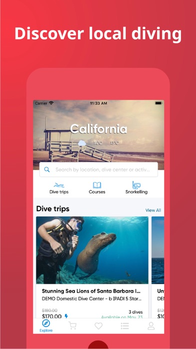 PADI Adventures: book diving screenshot 3