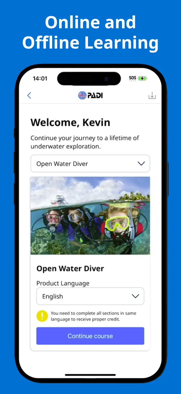 PADI screenshot 4