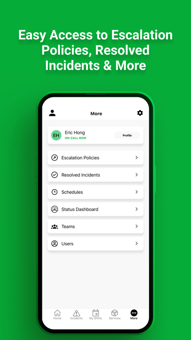 PagerDuty screenshot 3