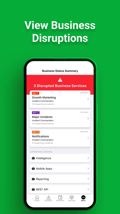 PagerDuty screenshot 2