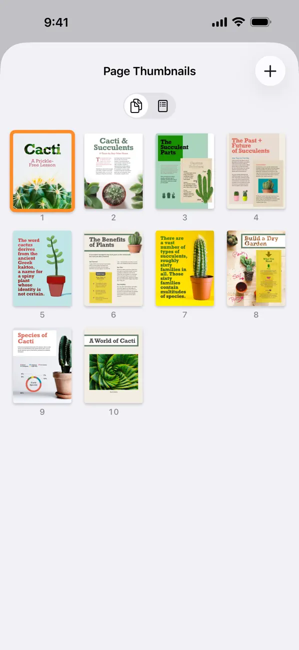 Pages: Create Documents screenshot 1