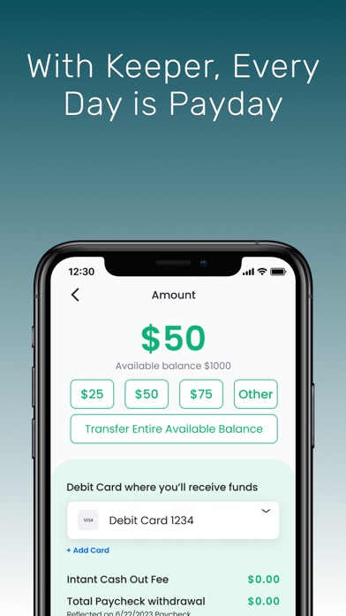 Paid Keeper - Same Day Pay screenshot 5