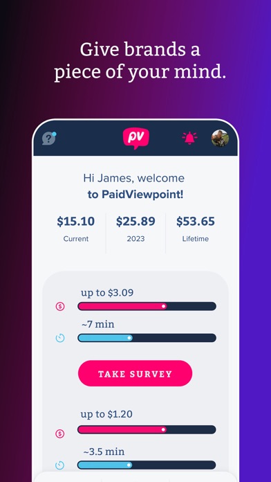 PaidViewpoint screenshot 3