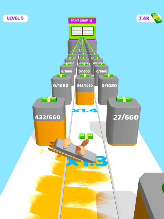 Paint Brush Run screenshot 3