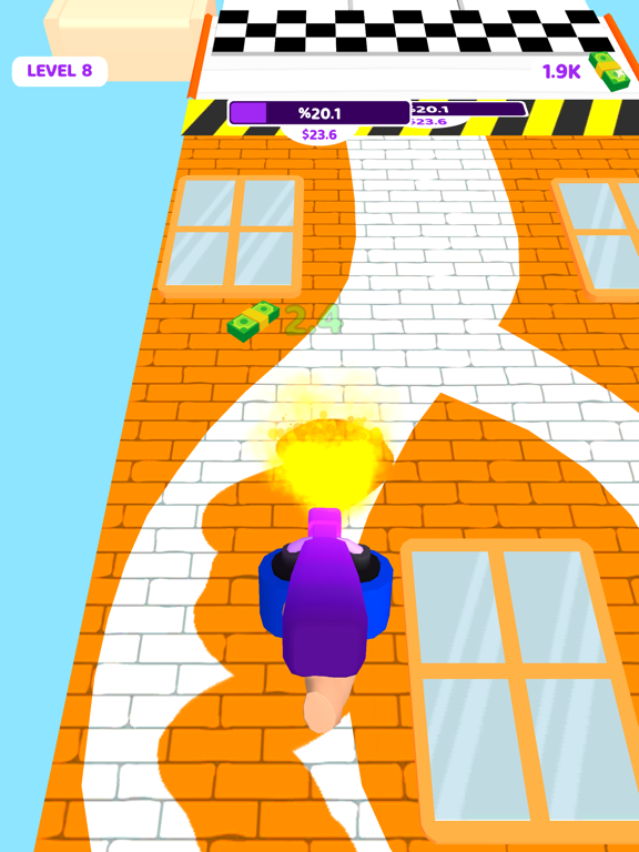 Paint Brush Run screenshot 1