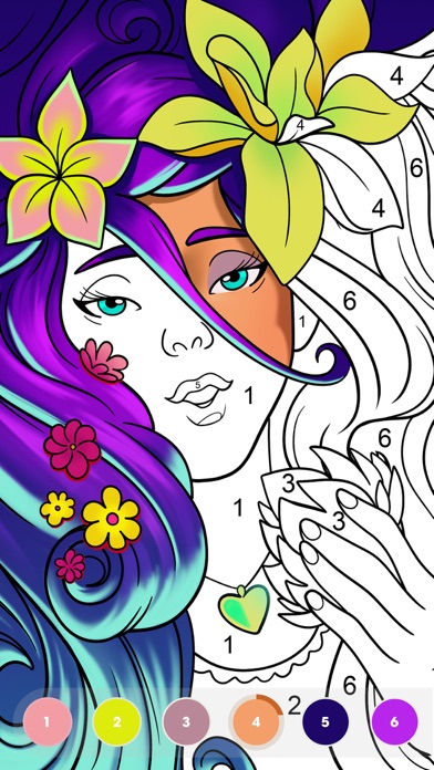 Paint by Number: Coloring Game screenshot 3
