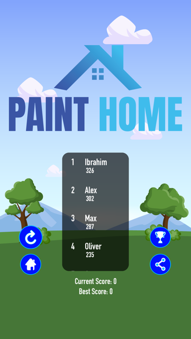 Paint Home - Wall Painter Game screenshot 1
