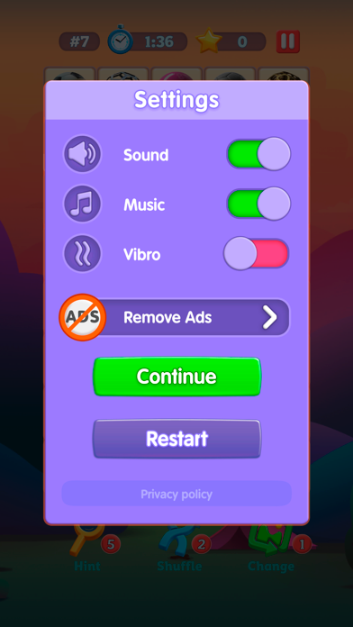 Pair Tiles: Match Puzzle 3-D screenshot 1