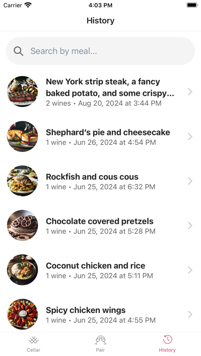 PairIt Wine Sommelier screenshot 2