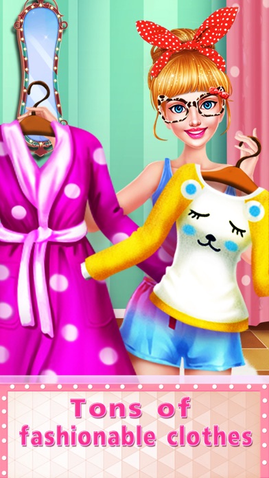 Pajamas Party -Princess Makeup screenshot 1