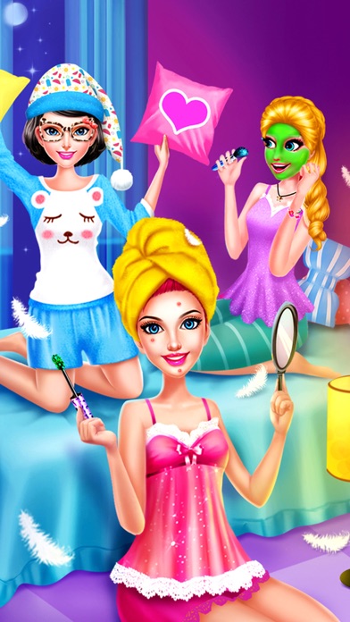 Pajamas Party -Princess Makeup screenshot 2