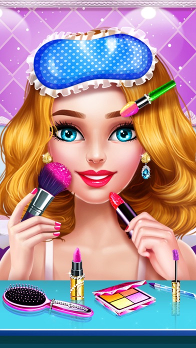 Pajamas Party -Princess Makeup screenshot 5