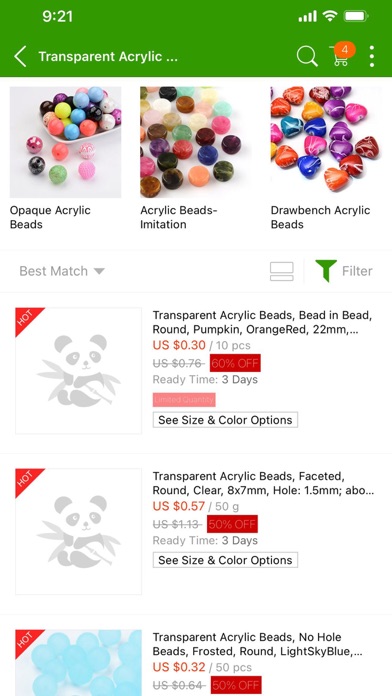 Pandahall  Beads screenshot 5