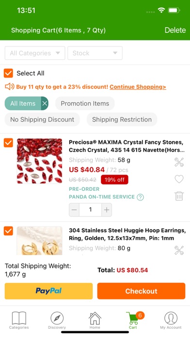 Pandahall  Beads screenshot 1