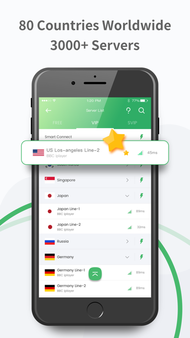 PandaVPN: Stream & IP Changer screenshot 2