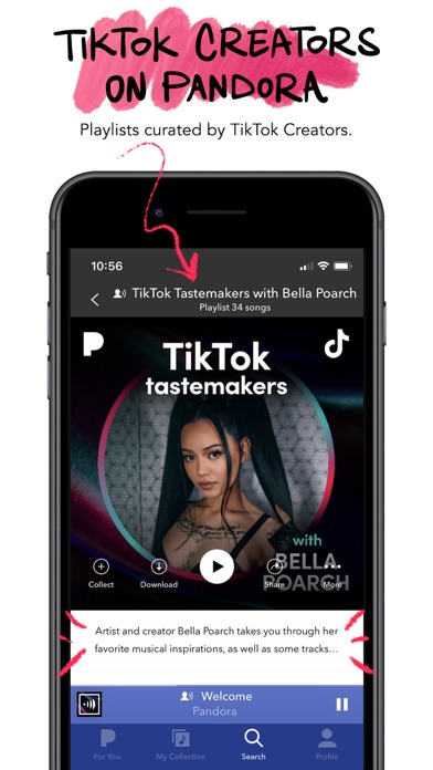 Pandora: Music & Podcasts screenshot 1
