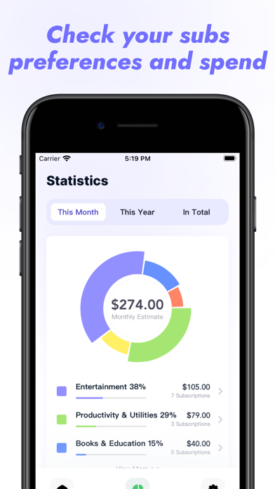 Pandora - Subscription Tracker screenshot 4