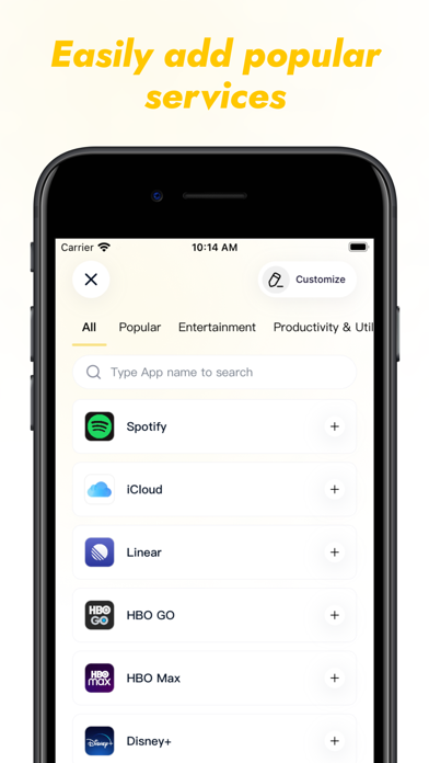 Pandora - Subscription Tracker screenshot 2