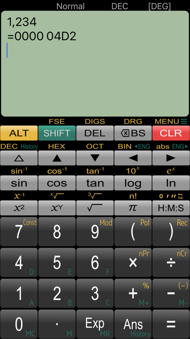 Panecal Scientific Calculator screenshot 1