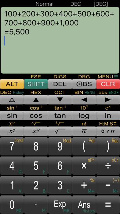 Panecal Scientific Calculator screenshot 4