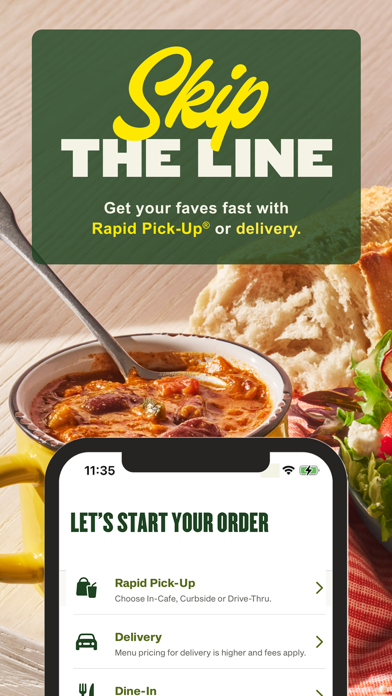 Panera Bread screenshot 2