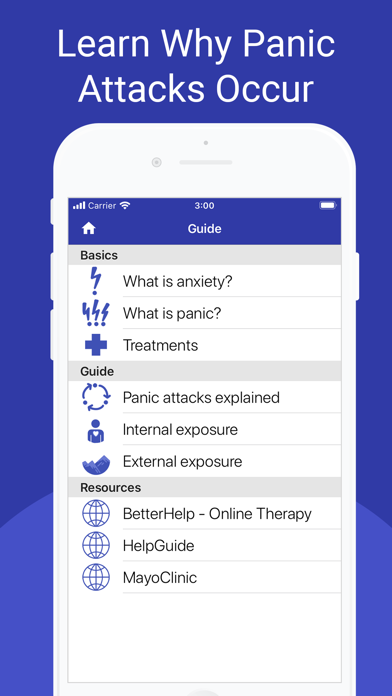 PanicShield - Panic Attack Aid screenshot 2