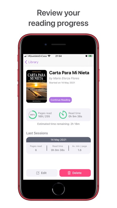 Panui - Reading Tracker screenshot 1