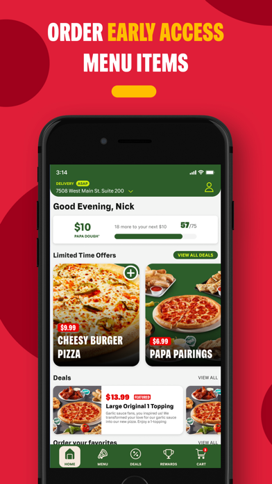 Papa Johns Pizza & Delivery screenshot 2