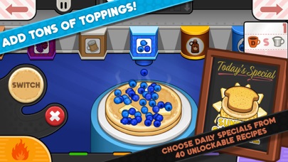 Papa's Pancakeria To Go! screenshot 2