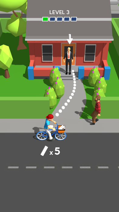 Paper Boy 3D screenshot 2