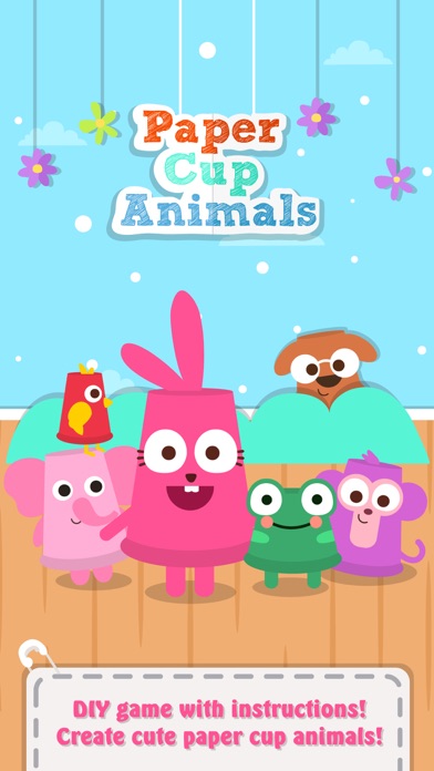Paper Cup Animals screenshot 1