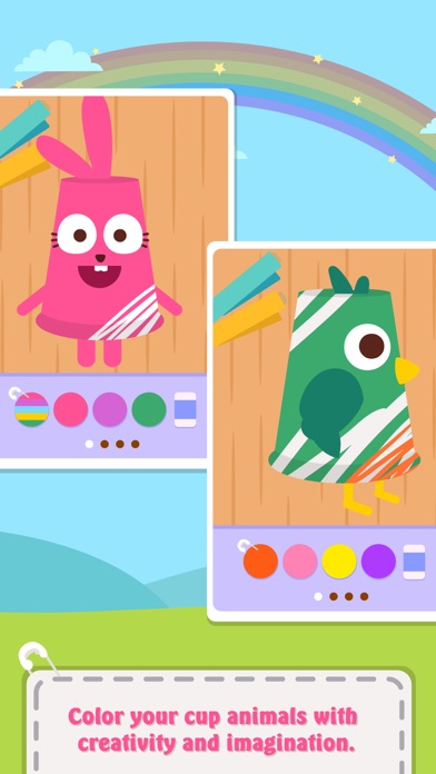 Paper Cup Animals screenshot 3