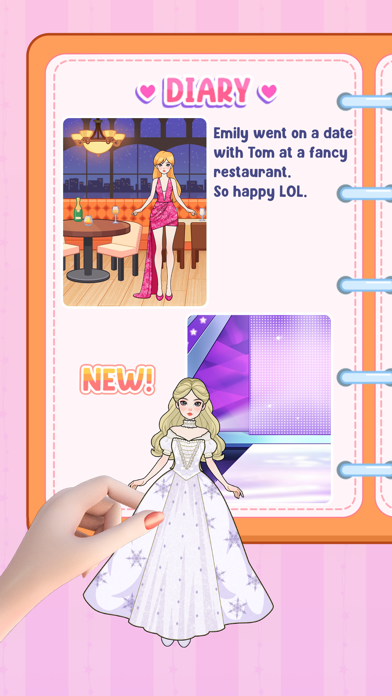 Paper Doll Diary: Dress Up DIY screenshot 2