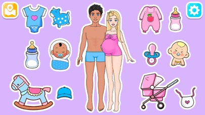 Paper Doll Dress Up DIY Games. screenshot 1