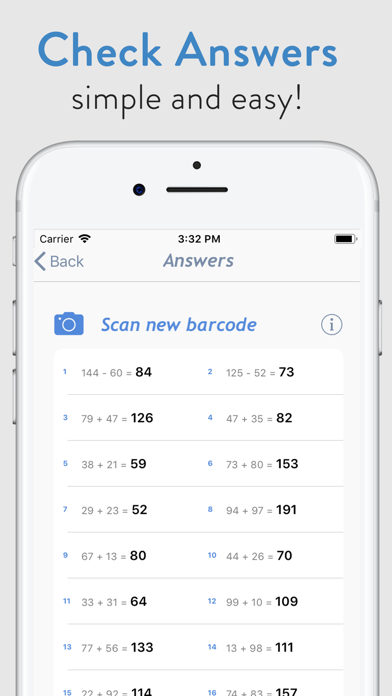 Paper Math: Print Worksheets screenshot 1