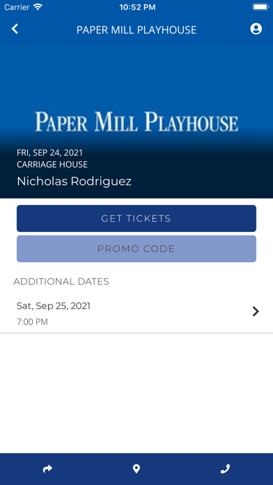 Paper Mill Playhouse screenshot 2