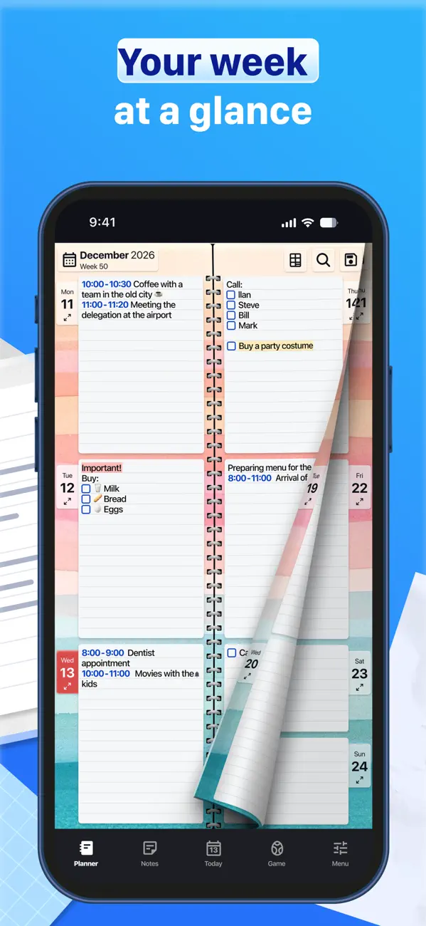 Paper Planner, Diary, Calendar screenshot 5