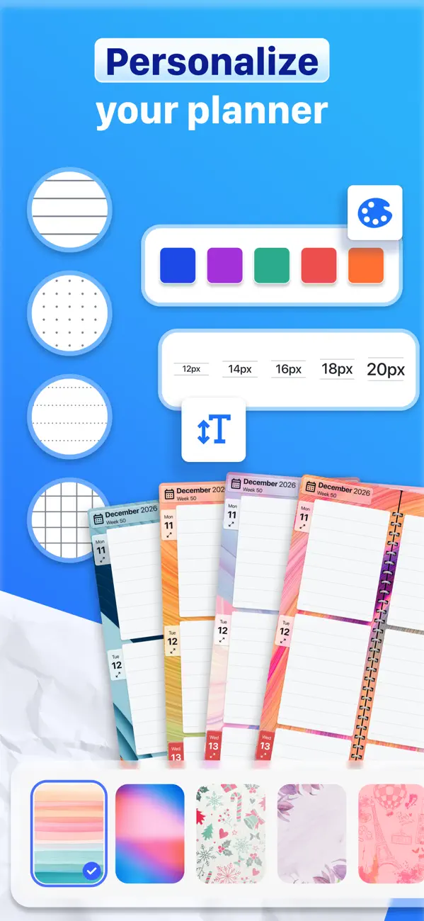 Paper Planner, Diary, Calendar screenshot 4