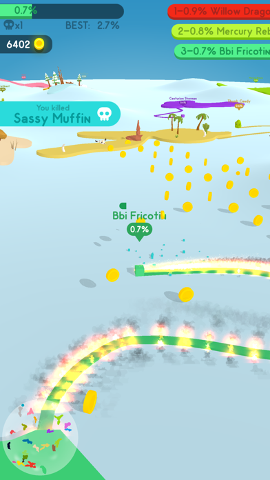 Paper.io 4 screenshot 1