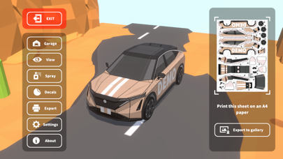 Papercraft Auto Shop: N screenshot 2