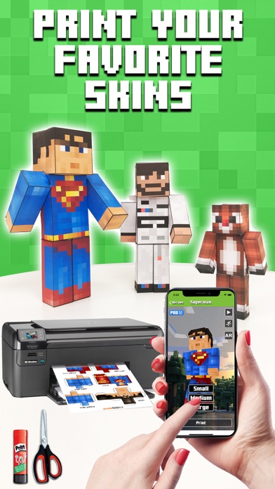 Papercraft for Minecraft PE screenshot 3