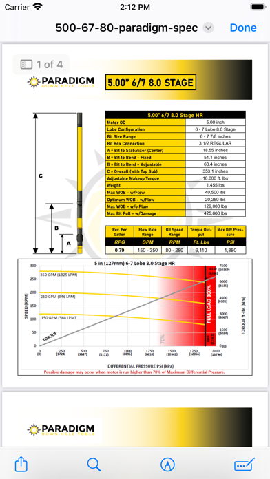 Paradigm Downhole Tools screenshot 1