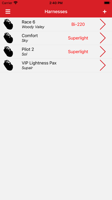 Paragliding Logbook screenshot 2