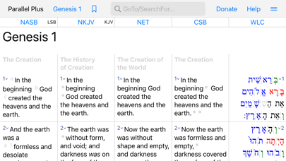 PARALLEL PLUS Bible-study app screenshot 2