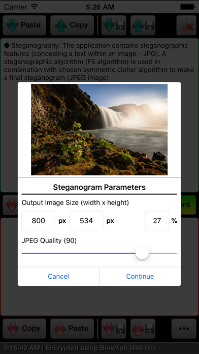 Paranoia Text Encryption Lite screenshot 4