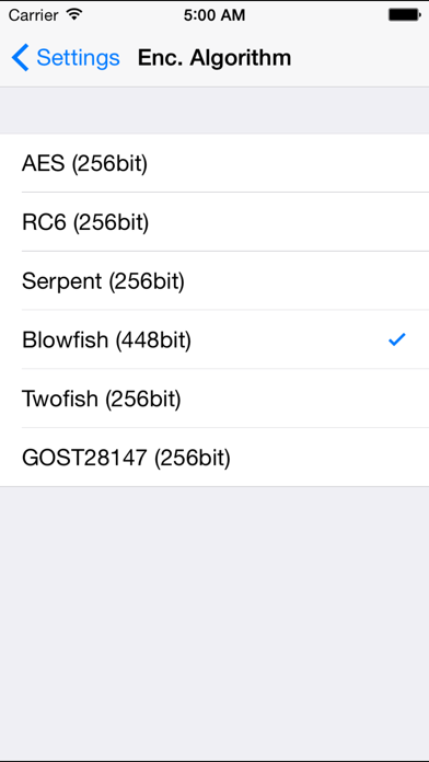 Paranoia Text Encryption Lite screenshot 3